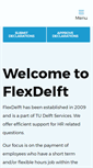 Mobile Screenshot of flexdelft.com