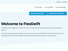 Tablet Screenshot of flexdelft.com